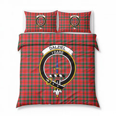 Dalziel Modern Tartan Crest Bedding Set