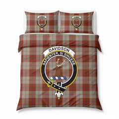 Davidson Dress Dancers Tartan Crest Bedding Set
