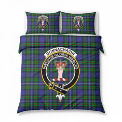 Donnachaidh Tartan Crest Bedding Set
