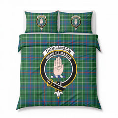 Duncanson Tartan Crest Bedding Set