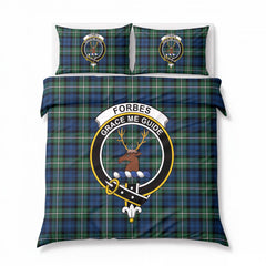 Forbes Ancient Tartan Crest Bedding Set