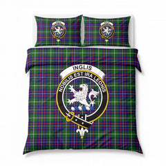 Inglis Modern Tartan Crest Bedding Set