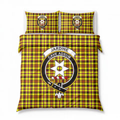 Jardine Tartan Crest Bedding Set