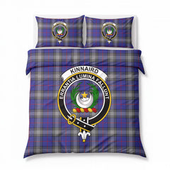 Kinnaird Tartan Crest Bedding Set