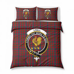 Lyall Tartan Crest Bedding Set