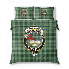 MacDonald Lord of the Isles Hunting Tartan Crest Bedding Set