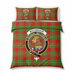 MacGregor Modern Tartan Crest Bedding Set