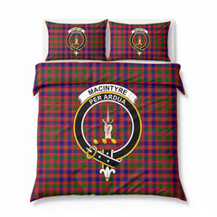 MacIntyre Modern Tartan Crest Bedding Set