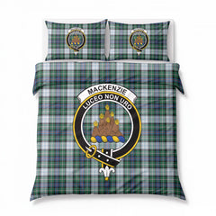 MacKenzie Dress Ancient Tartan Crest Bedding Set