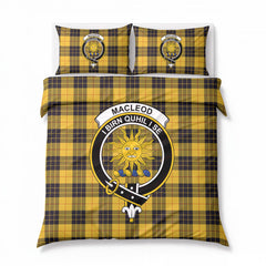 MacLeod of Lewis Ancient Tartan Crest Bedding Set