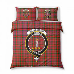 McAlister Modern Tartan Crest Bedding Set