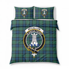 McCallum Ancient Tartan Crest Bedding Set