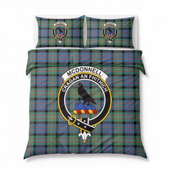 McDonnell of Glengarry Ancient Tartan Crest Bedding Set