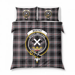 Moffat Modern Tartan Crest Bedding Set