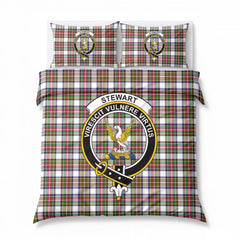 Stewart Dress Modern Tartan Crest Bedding Set
