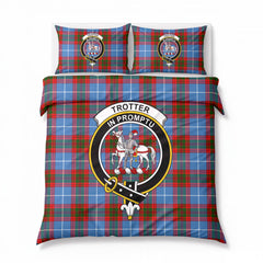 Trotter Tartan Crest Bedding Set