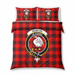 Wemyss Modern Tartan Crest Bedding Set