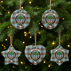 Anderson Ancient Tartan Crest Christmas Ceramic Ornament