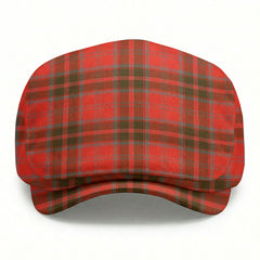 Grant Weathered Tartan Flat Caps