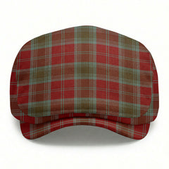 Lindsay Weathered Tartan Flat Caps