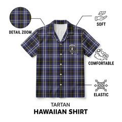 Kilmarnock Tartan Crest Hawaiian Shirt