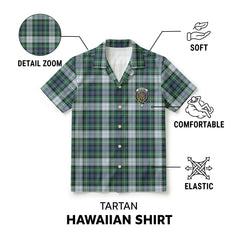 MacKenzie Dress Ancient Tartan Crest Hawaiian Shirt