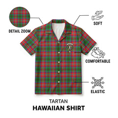 McCulloch Tartan Crest Hawaiian Shirt