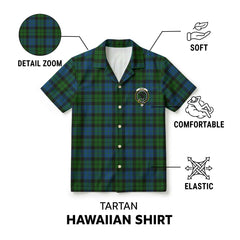 McKie Tartan Crest Hawaiian Shirt