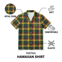 McMillan Old Modern Tartan Crest Hawaiian Shirt