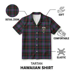 Nairn Tartan Crest Hawaiian Shirt