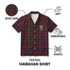 Tennant Tartan Crest Hawaiian Shirt