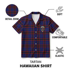 Wedderburn Tartan Crest Hawaiian Shirt