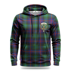 Calder Tartan Crest Hoodie