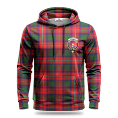 Charteris (Earl of Wemyss) Tartan Crest Hoodie