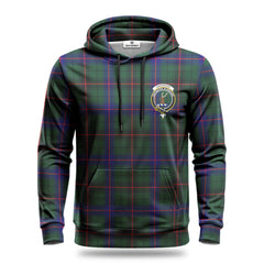 Davidson Modern Tartan Crest Hoodie