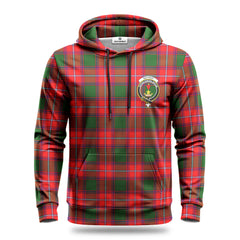 Rattray Modern Tartan Crest Hoodie