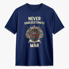 Mar Tartan Crest 2D T-shirt - Never Underestimate Style