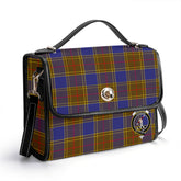 Balfour Modern Tartan Crest Satchel Bag
