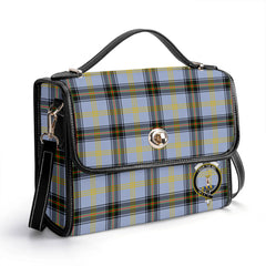 Bell of the Borders Tartan Crest Satchel Bag