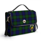 Campbell Modern Tartan Crest Satchel Bag