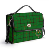 Don Tartan Crest Satchel Bag