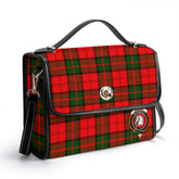 Dunbar Modern Tartan Crest Satchel Bag