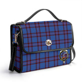 Elliott Modern Tartan Crest Satchel Bag