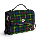Farquharson Modern Tartan Crest Satchel Bag