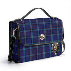 Kirkaldy Tartan Crest Satchel Bag
