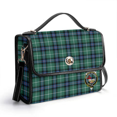 MacDonald of the Isles Hunting Ancient Tartan Crest Satchel Bag