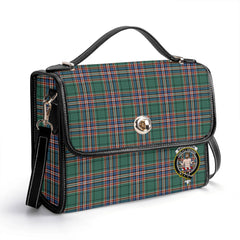MacFarlane Hunting Ancient Tartan Crest Satchel Bag