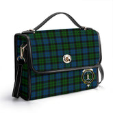 MacKay Modern Tartan Crest Satchel Bag