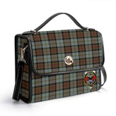 MacLeod of Harris Weathered Tartan Crest Satchel Bag