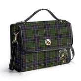 MacMillan Hunting Modern Tartan Crest Satchel Bag